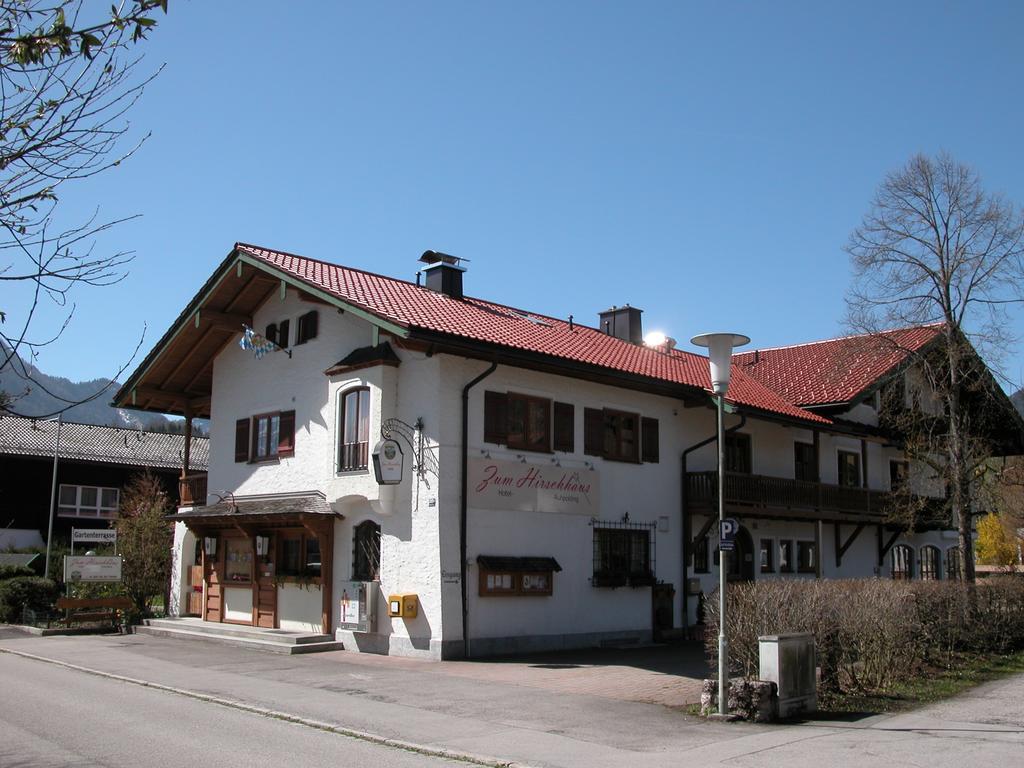 Hotel-Restaurant Zum Hirschhaus Inklusiv Chiemgaukarte Ruhpolding Exterior foto